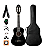 Kit Violão Clássico Infantil Vogga Nylon 1/4 VCN30BK Preto + Acessórios - Imagem 1