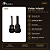 Kit Violão Acústico Vogga Clássico Infantil 3/4 Vca54 Bk Preto + Capa - Imagem 2