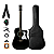 Kit Violão Folk Elétrico Vogga Audience Vcs260 Aço + Acessórios - Imagem 1