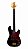 Contrabaixo 4 Cordas Seizi Seido Precision Bass Black Gold - Imagem 1
