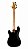 Contrabaixo 5 Cordas Seizi Seido Precision Bass Black Gold - Imagem 2