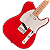 Guitarra Michael Slide Telecaster GM385NMRD Metallic Red - Imagem 2