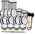 Kit Fanfarra Banda Escolar 14 Instrumentos Luen Batuka + Baquetas - Imagem 1