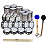 Kit Fanfarra Banda Escolar 22 Instrumentos Luen Batuka + Baquetas - Imagem 1