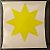Adesivo Gaffer Fluorescente Amarelo Tam G 1 Un 20x20cm Tesa - Imagem 3