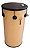 OUTLET Tantan 70x14 Luen Venizado 6 Afin Ferragem Pop Preto - Imagem 1