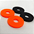 Trava Correia Strap Block Preto/Laranja Tennessee Liverpool - Imagem 3