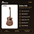 Violão Folk Strinberg Forest FS4D Cutaway Bubinga Fosco - Imagem 2