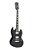 Guitarra SG Strinberg GSS400 HH Double Cutaway Black - Imagem 1