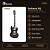 Guitarra SG Strinberg GSS400 HH Double Cutaway Black - Imagem 2