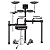 Bateria Eletrônica Compacta Roland Td-02k + Banco Liverpool - Imagem 1