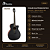 Violão Eletroacustico Waldman Blastone GCEX-641 Aço Black Top - Imagem 2