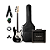 Kit Baixo 4C Michael BM608N PB Preto + Acessórios + Ampli - Imagem 1