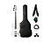 Kit Baixo JB Atv 4 Cordas Waldman GJJF Branco + Acesórios - Imagem 1