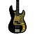 Kit Baixo 4 Cordas Giannini GP-100 Black Escudo Gold + Capa - Imagem 4