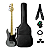 Kit Contrabaixo 4 Cordas Giannini GP-102 Silver + Acessórios - Imagem 1