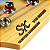 Kit Contrabaixo SX JB 4C Tortoise Natural SJB75 + Acessórios - Imagem 5
