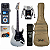 Kit Guitar Strato Seizi Musashi Fun Lighter Silver Sparkle - Imagem 1