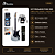 Kit Guitar Strato Seizi Musashi Fun Lighter Silver Sparkle - Imagem 2