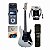 Kit Guitar Strato Seizi Musashi Fun Lighter Silver Sparkle - Imagem 1