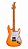 Guitarra Seizi Fun Vintage Budokan Superstrato Honeyburst - Imagem 1