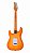 Guitarra Seizi Fun Vintage Budokan Superstrato Honeyburst - Imagem 4