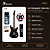 Kit Guitarra Strato Seizi Musashi Fun HSS PH Black Sparkle - Imagem 2
