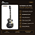 Guitarra Les Paul Strinberg LPS230 Black Satin - Imagem 2
