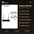 Kit 2 Microfones Sem Fio + Receiver Custom Sound Cw800rc 200 - Imagem 2