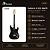 Guitarra Elétrica Com Efeitos Giannini G-101 All Black - Imagem 2