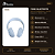 Fone De Ouvido Over Ear Sonic Pro It-blue BT Premium Branco - Imagem 2