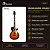 Guitarra Profissional Les Paul Michael GML600 Cherry Burst - Imagem 2