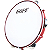 Pandeiro 10" Iniciante Madeira Gope Red Pele Nylon + Bag - Imagem 5