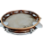 Pandeiro Gope Iniciante 12'' 7 Afin Pele Nylon Envernizado - Imagem 7