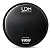 Pele de Bateria Hidráulica Luen 22" LDH Duo Worship Preta - Imagem 1