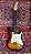 Kit Guitarra Memphis MG-30 Strato 3S Sunburst + Bag - Imagem 3