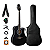Kit Violão Aço Elétrico Giannini Performance Gdc1 Preto + Completo - Imagem 1