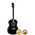 Violão Acústico Aço Memphis Preto Ac-40bk + Acessórios - Imagem 1