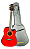 Violão Folk Eletroacústico Waldman DCEX1841 Cut Aço Vermelho - Imagem 1