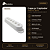 Cover Capa Branca Captador Single Coil Malagoli Com Furos - Imagem 2