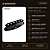 Captador Guitarra Single Malagoli Custom Blues Meio Preto - Imagem 2