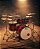 Shell Pack Bateria Pearl Decade Maple 22 Deep Red Burst - Imagem 3