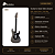 Guitarra Strato Seizi Ultrasmart Space Grey Com Efeitos - Imagem 2
