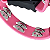 Pandeiro Meia Lua Liverpool Rosa Profissional PML001PK - Imagem 2