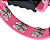 Pandeiro Meia Lua Liverpool Rosa Profissional 5 Uni PML001 - Imagem 4