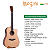 Kit Violão Profissional Elétrico Rozini Premium Rx320 Completo - Imagem 2