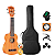 Kit Ukulele Soprano Acústico Shelby Em Mogno Completo - Imagem 1