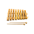 Xilofone Infantil 8 Teclas De Madeira Jog Vibratom P2113 - Imagem 2