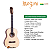 Kit Violão Nylon Rozini Studio Clássico Acústico Rx210 Capa - Imagem 2