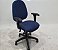 Cadeira de Escritório Diretor Sky Usada c/ Regulagem BackSystem Cor Azul - Imagem 9